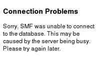 Connection Problems